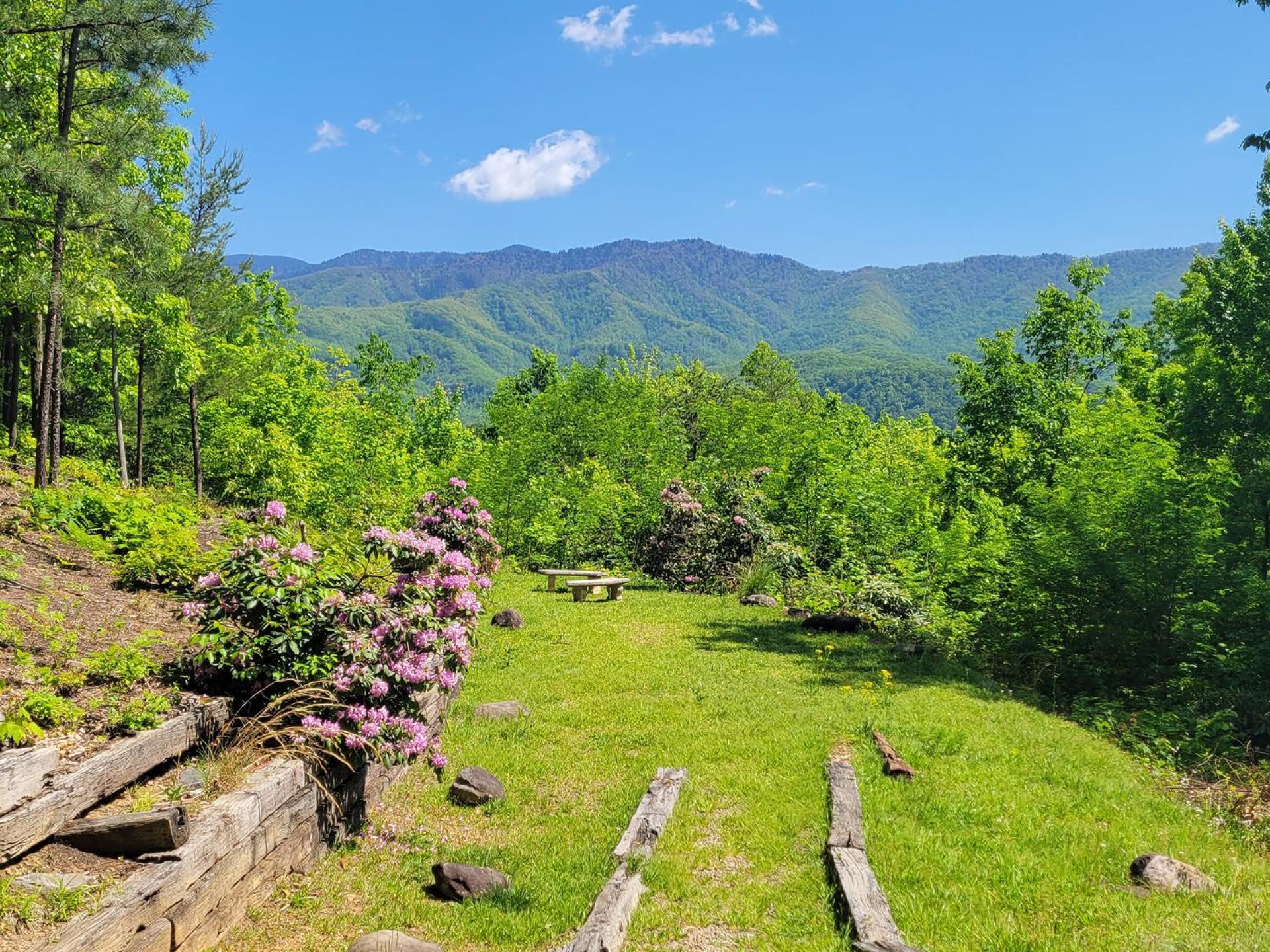 Real Log Cabin With Amazing Views, Hot Tub, Sauna, Games Gatlinburg Εξωτερικό φωτογραφία